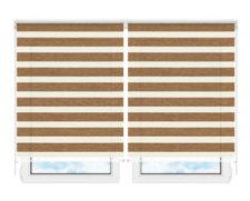 Рулонные шторы мини День Ночь палермо 11 цена. Купить в «Мастерская Жалюзи»